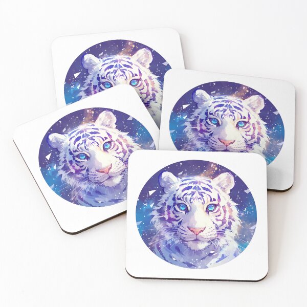 Item preview, Aesthetic White Tiger  designed and sold by SMARTKIT  DESIGNAGENCY.