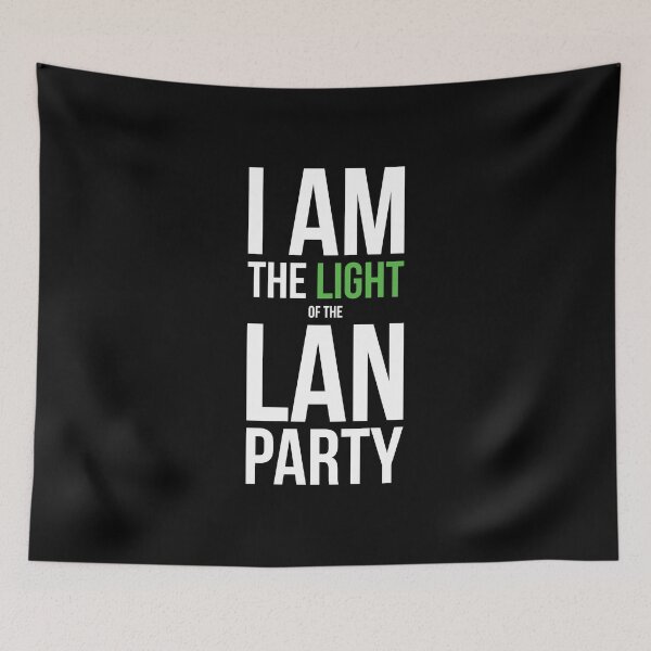 Item preview, I am the Light of the LAN Party designed and sold by mvommen.