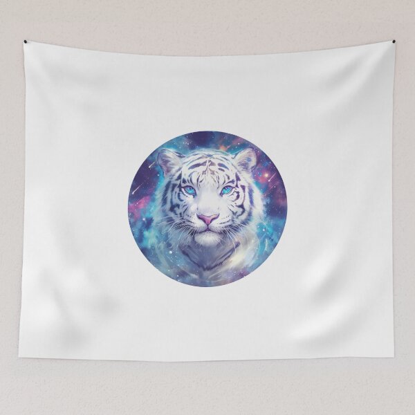 Item preview, Aesthetic White Tiger  designed and sold by SMARTKIT  DESIGNAGENCY.