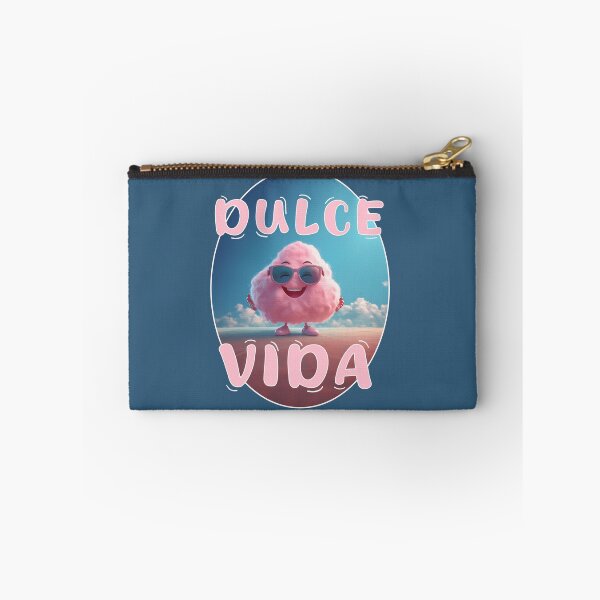 Item preview, Dulce vida positive spanish quotes, cotton candy illustration happy love for life designed and sold by La Loca.