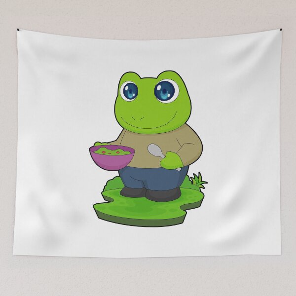 Item preview, Frog Food Bowl designed and sold by Snabdesign84.