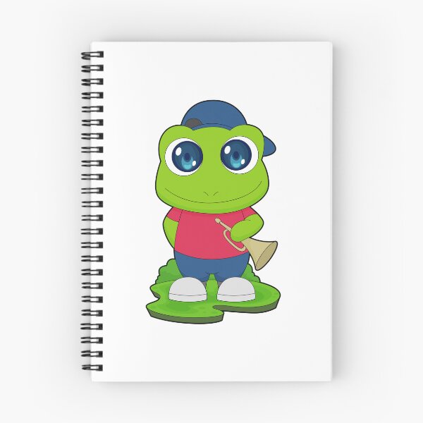 Item preview, Frog Musician Trumpet Music designed and sold by Snabdesign84.