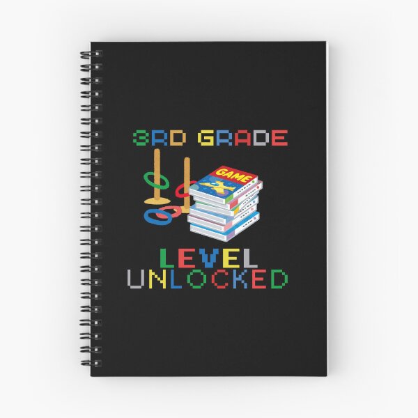 Item preview, Level Up 3rd Grade Unlocked Back to School Video Gamer designed and sold by sumajouda.