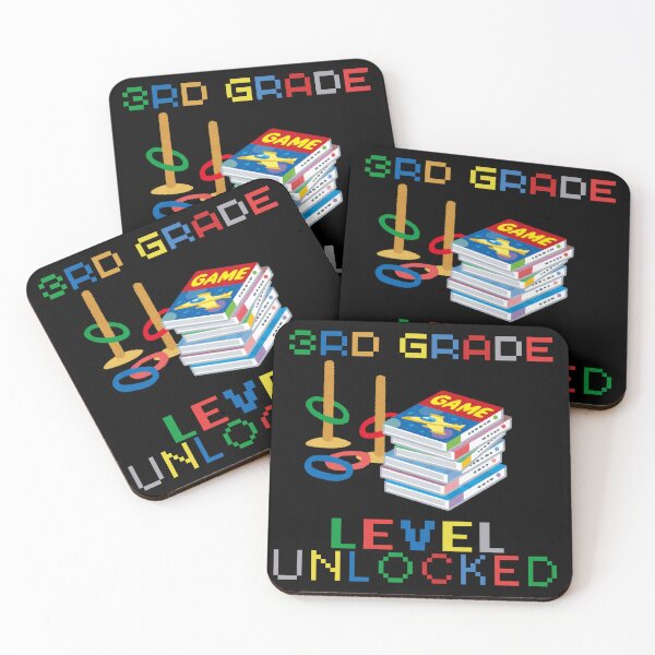 Item preview, Level Up 3rd Grade Unlocked Back to School Video Gamer designed and sold by sumajouda.
