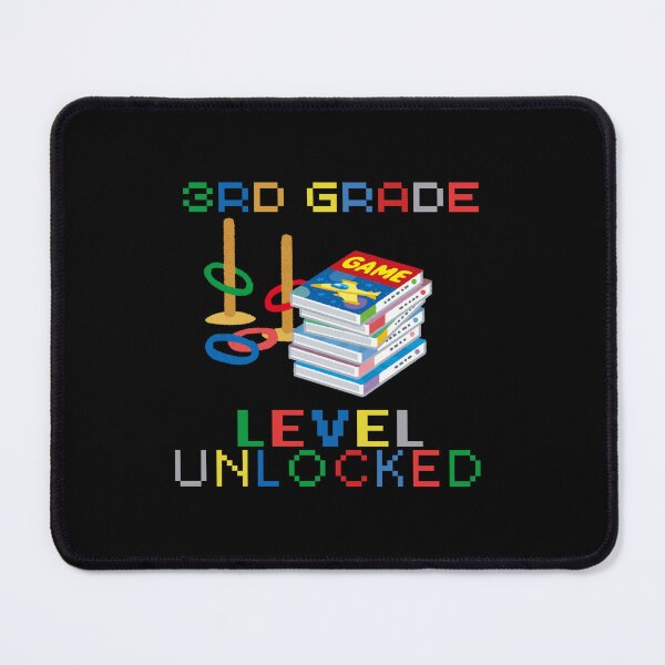 Item preview, Level Up 3rd Grade Unlocked Back to School Video Gamer designed and sold by sumajouda.