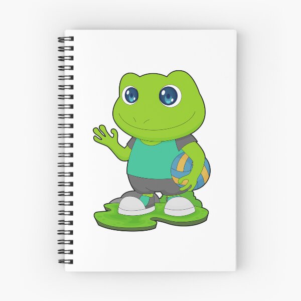 Item preview, Frog Volleyball player Volleyball designed and sold by Snabdesign84.
