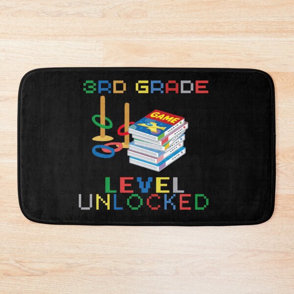 Item preview, Level Up 3rd Grade Unlocked Back to School Video Gamer designed and sold by sumajouda.