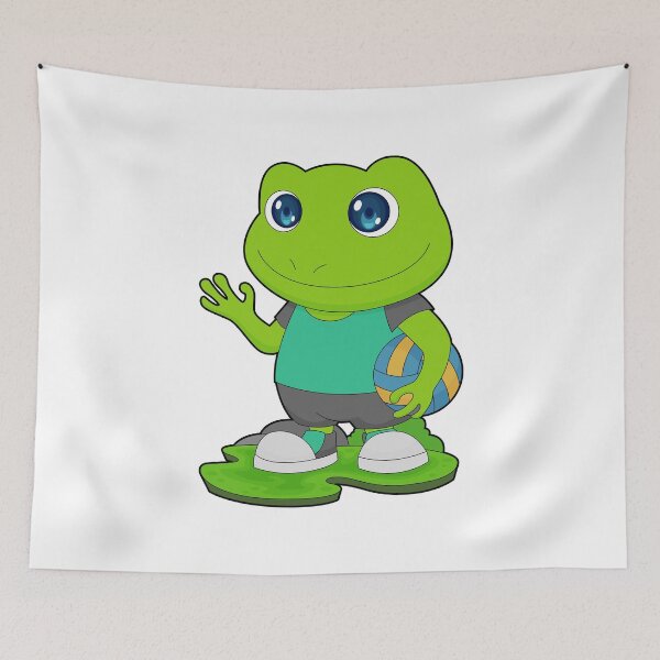 Item preview, Frog Volleyball player Volleyball designed and sold by Snabdesign84.