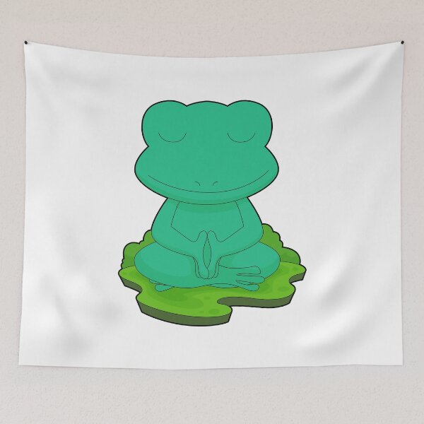 Item preview, Frog Yoga Fitness Meditation designed and sold by Snabdesign84.