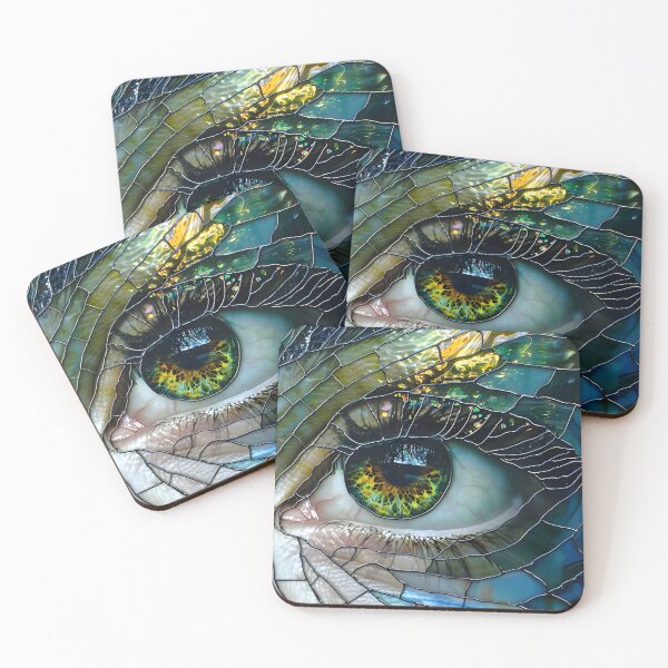 Item preview, Mesmerizing Green Eye Art designed and sold by mebraart.