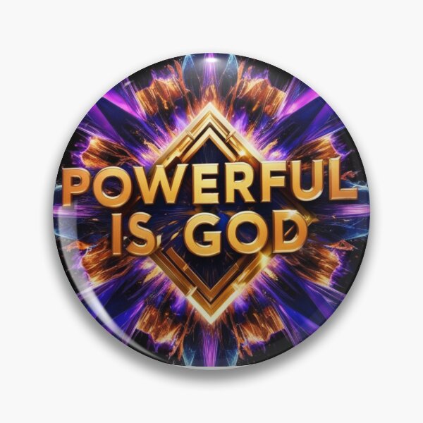 Item preview, Powerful is God: Geometric Fusion designed and sold by eprojetoas.