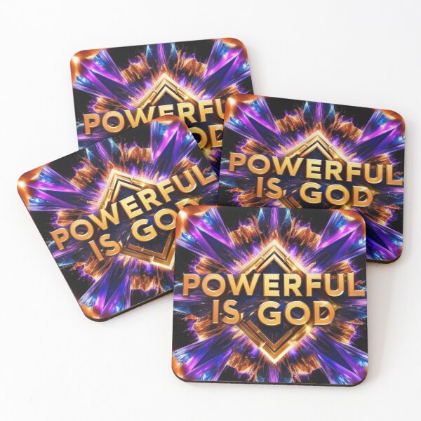 Item preview, Powerful is God: Geometric Fusion designed and sold by eprojetoas.