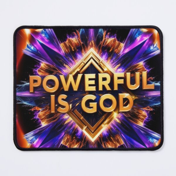 Item preview, Powerful is God: Geometric Fusion designed and sold by eprojetoas.