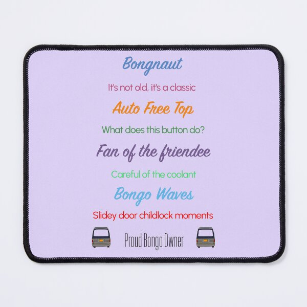 Item preview, Things any Bongo owner will know! (Transparent background) designed and sold by LocalOddball.