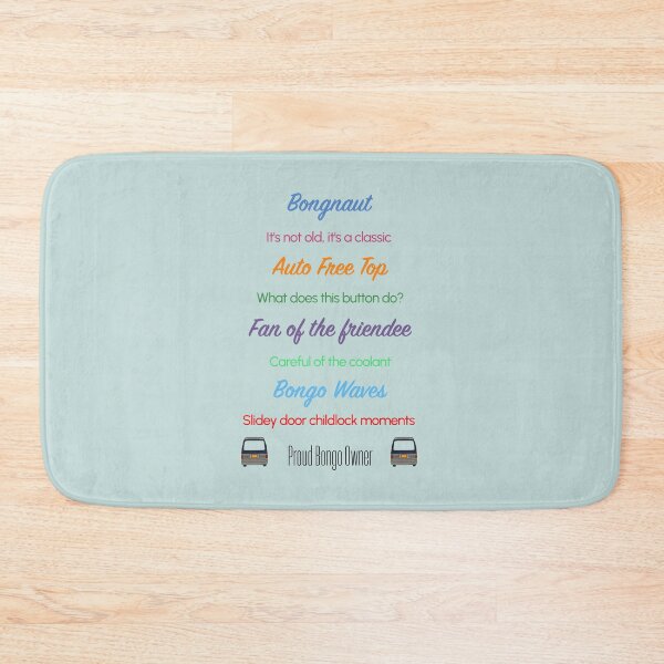 Item preview, Things any Bongo owner will know! (Transparent background) designed and sold by LocalOddball.