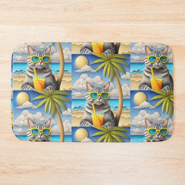 Item preview,  Cat on the beach  designed and sold by m-litomirskaya.