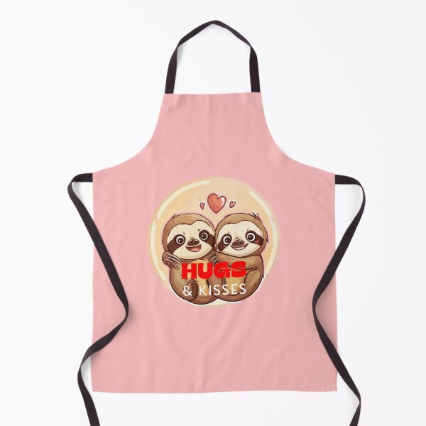 Item preview, Sloths Love sticker (hugs and kisses) designed and sold by Mini-magaze.