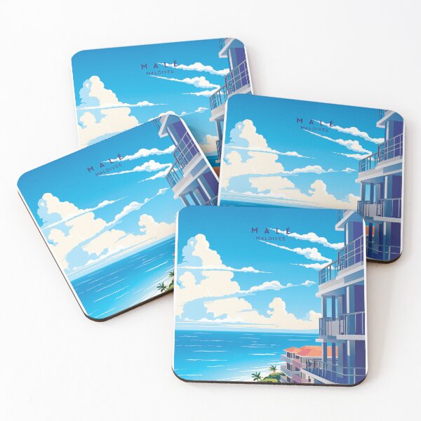 Item preview, Malé Maldives Island Escape designed and sold by NeuralVibe.