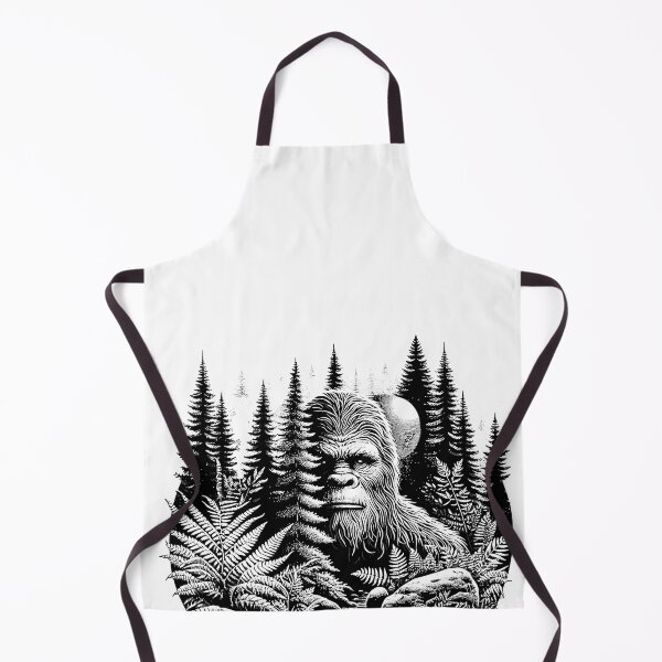 Item preview, Bigfoot hiding in nature designed and sold by Nerdlight.