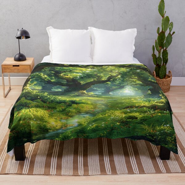 Item preview, Fantasy Landscape - Beautiful Ancient Forest designed and sold by Lumaria Designs.