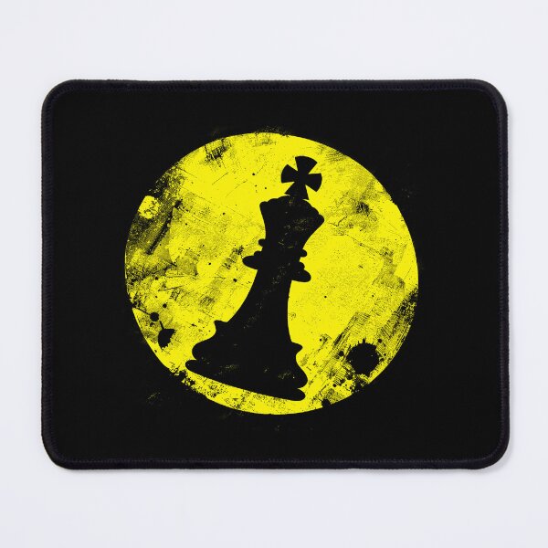 Item preview, chess yellow, chessmen Game, white King designed and sold by PandaKunst.