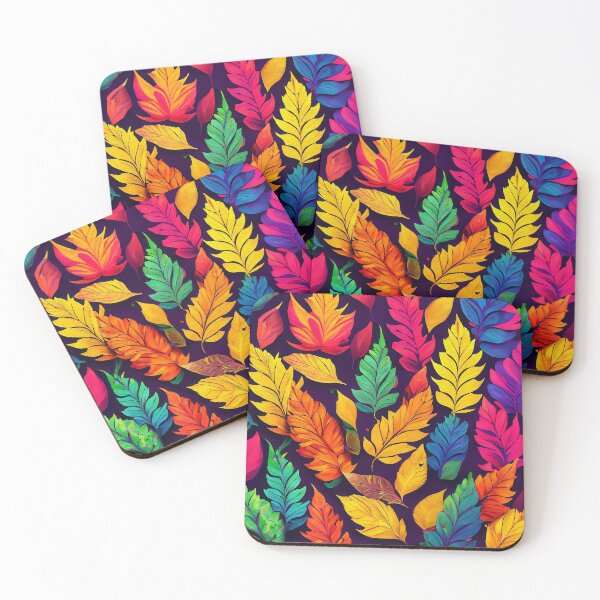 Item preview, Fallen Fireworks: A Colorful Autumn Leaf Parade designed and sold by CharlieMakes.