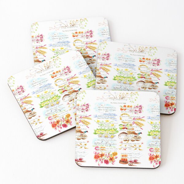 Item preview, The Months by Sara Coleridge designed and sold by LymphomaLass.