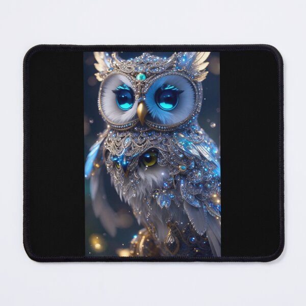 Item preview, Majestic Jeweled Owl designed and sold by joejiing.