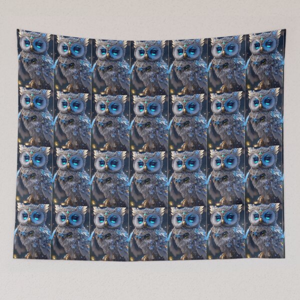 Item preview, Majestic Jeweled Owl designed and sold by joejiing.