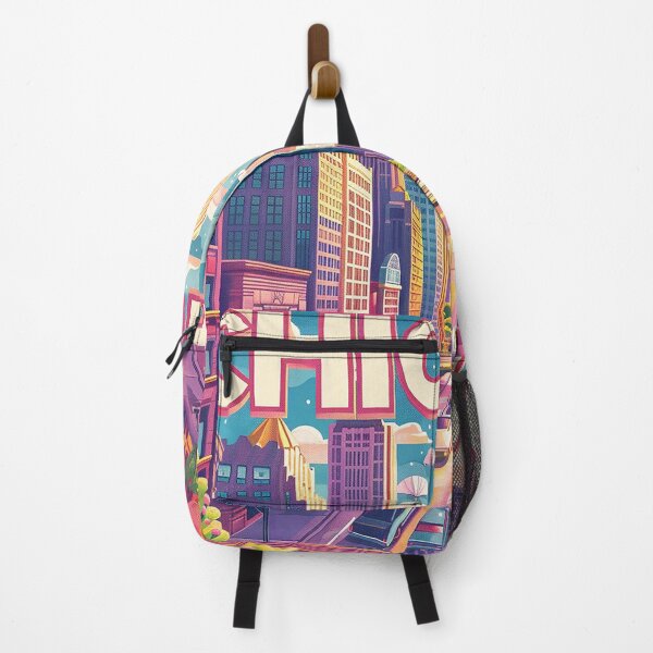Item preview, Chicago Poster Retro Chicago Art designed and sold by nomiraclehere.