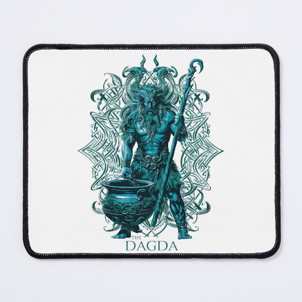 Item preview, The Dagda. Great Celtic Pagan God of Ireland Abstract designed and sold by CELTIC-DESIGNS.