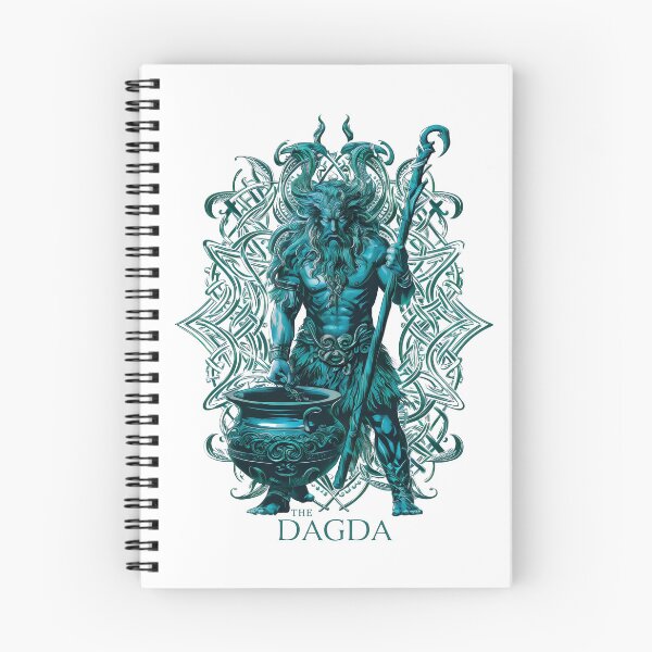 Item preview, The Dagda. Great Celtic Pagan God of Ireland Abstract designed and sold by CELTIC-DESIGNS.