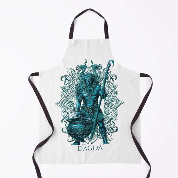 Item preview, The Dagda. Great Celtic Pagan God of Ireland Abstract designed and sold by CELTIC-DESIGNS.