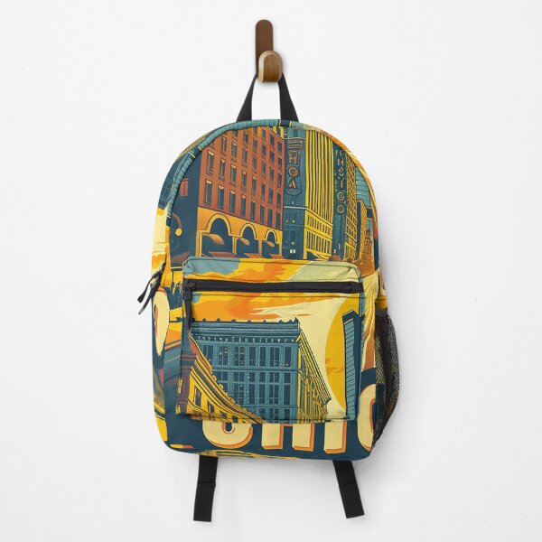 Item preview, Chicago Poster Retro Chicago Art designed and sold by nomiraclehere.