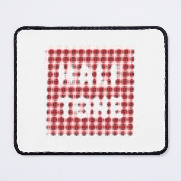 Item preview, Halftone effect 'Halftone' lettering in a square designed and sold by trepiu.