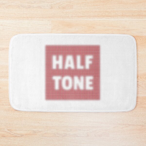 Item preview, Halftone effect 'Halftone' lettering in a square designed and sold by trepiu.