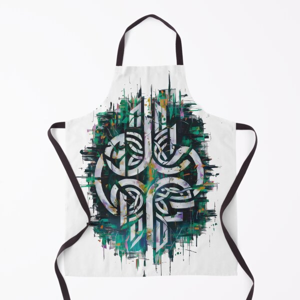 Item preview, Abstract Irish Celtic Cross Fashion Design designed and sold by CELTIC-DESIGNS.