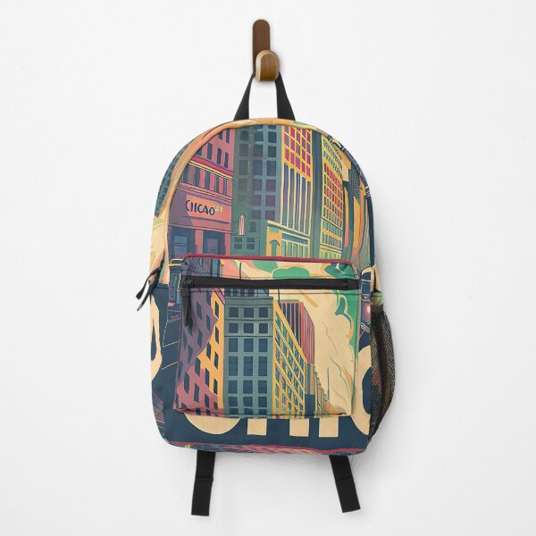 Item preview, Chicago Poster Retro Chicago Art designed and sold by nomiraclehere.