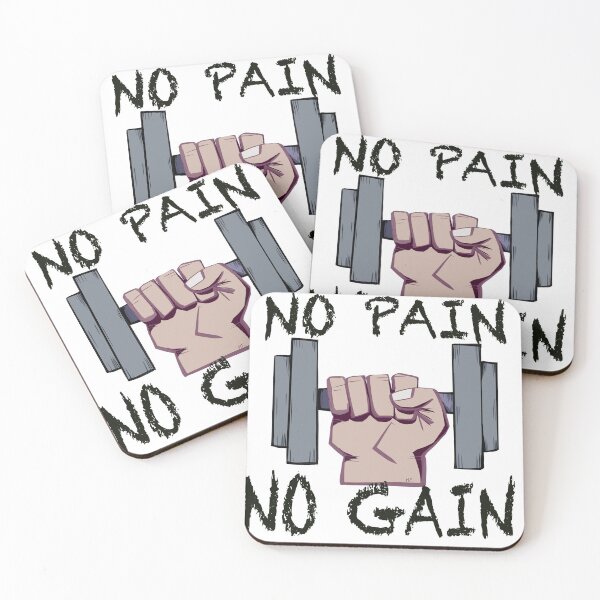 Item preview, No pain no gain designed and sold by MERLETDRAWING.