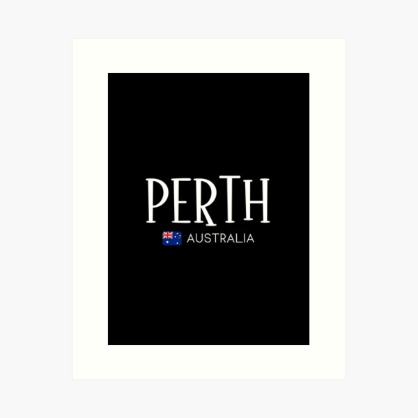 Item preview, Perth - Australia  designed and sold by StudioRedKoala.