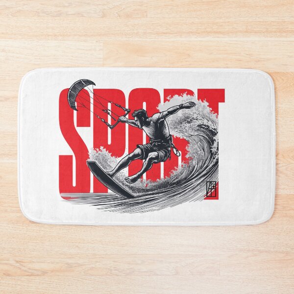 Item preview, SPORT - Kitesurfing - Kitesurfer - MEN - 1 designed and sold by ArtProjectShop.