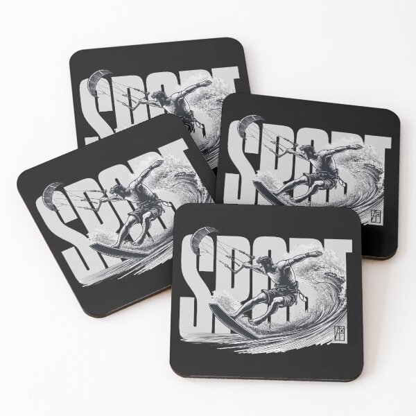 Item preview, SPORT - Kitesurfing - Kitesurfer - MEN - 2 designed and sold by ArtProjectShop.