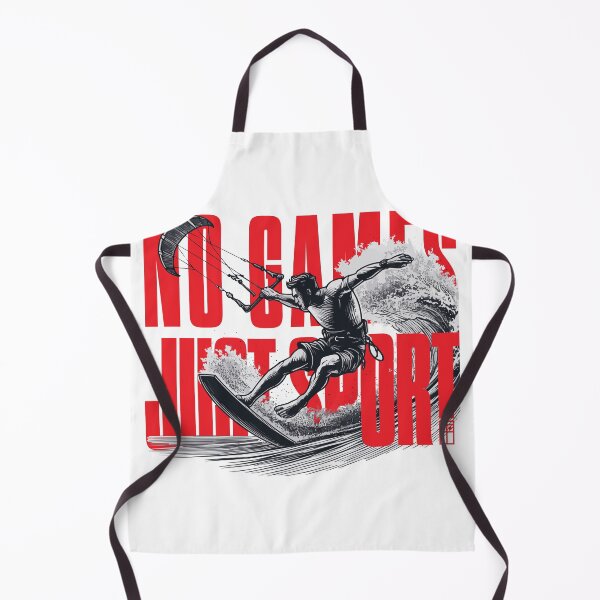 Item preview, NO GAMES JUST SPORT - Kitesurfing - Kitesurfer - MEN - 1 designed and sold by ArtProjectShop.