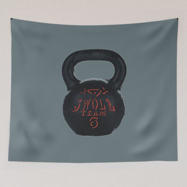 Item preview, Swole Team 6 Kettlebell  designed and sold by JDHardie.