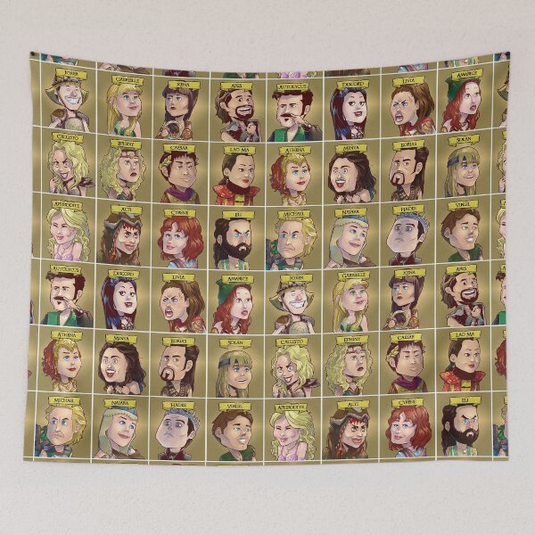 Item preview, Xena: Warrior Princess Characters designed and sold by Trusty Shamrock.