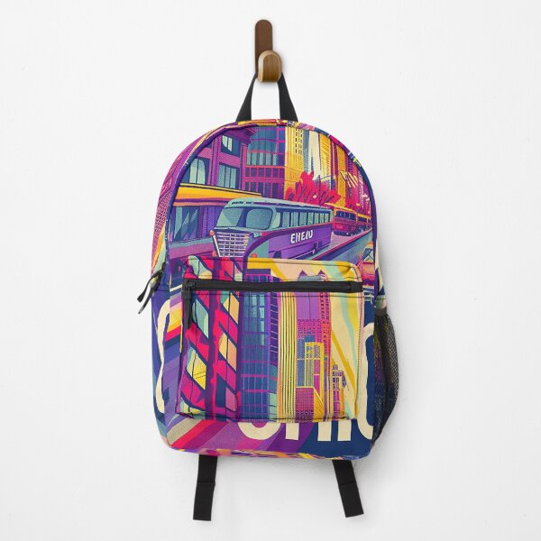 Item preview, Chicago Poster Retro Chicago Art designed and sold by nomiraclehere.