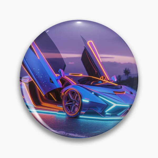 Item preview, Futuristic neon car designed and sold by Cris888.