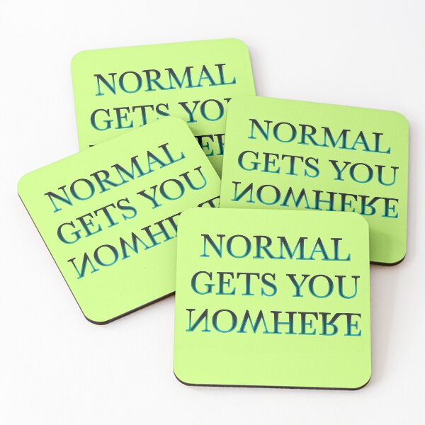 Item preview, Normal is an illusion.  designed and sold by CreaKat.