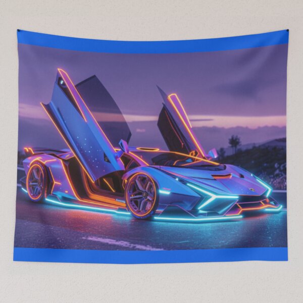 Item preview, Futuristic neon car designed and sold by Cris888.