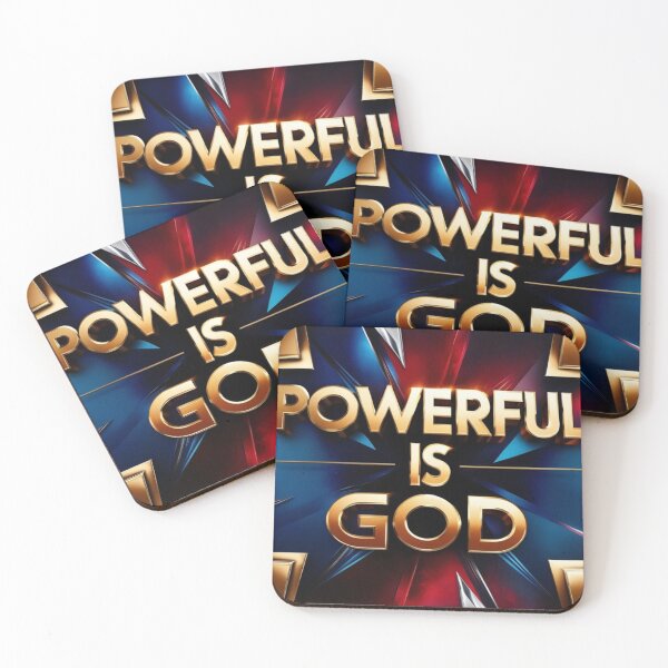 Item preview, Powerful is God: Bold Geometric Strength designed and sold by eprojetoas.
